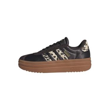 Imagem de adidas Vl Court Bold feminino, Aurora Coffee/Crystal Linen/Matte Gold, 36