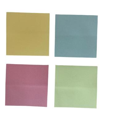 Imagem de Conjunto 4 Blocos de Notas Adesivas Pastel 25 Folhas Cada School Basics