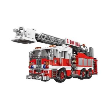 Imagem de Veículo De Resgate De Bombeiro Para Crianças, Modelo De Caminhão De Bo