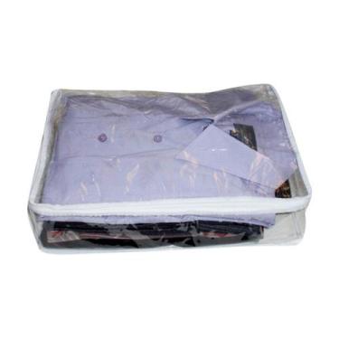 Imagem de 6 Organizadores Multiuso Roupa 100% Transparente - Idealiza