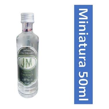 Imagem de Cachaça Branca João Mendes Prata - Miniatura 50ml