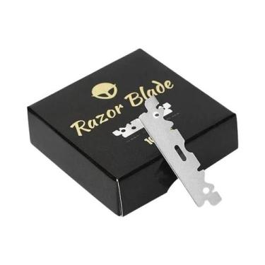 Imagem de Lâminas De Barbear De Aço Inoxidável Para Homens 30 50 100PCS Ferramen