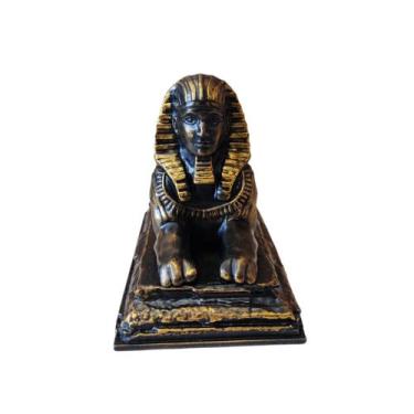 Imagem de Esfinge Escultura - Universo 3D Empório, Prata