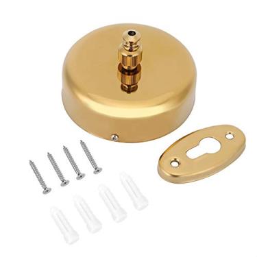 Imagem de Varal doméstico CUOFYUNL Linha de lavagem telescópica montada na parede de aço inoxidável 304 (Ouro)