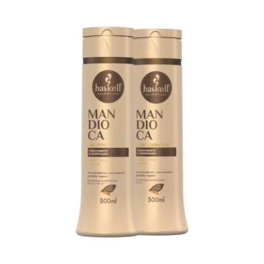 Imagem de Kit Haskell Shampoo + Condicionador Mandioca 300ml