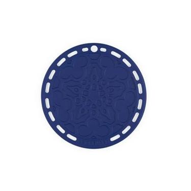 Imagem de Suporte de Silicone Mandala Azul Azure Blue Le Creuset