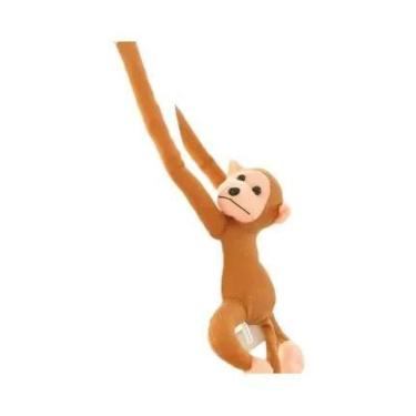 Imagem de Brinquedo De Pelúcia Macaco De Braço Longo 60/70CM Com Alça Anticolisã