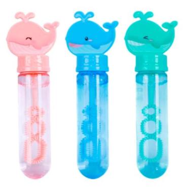 Imagem de Bolhas de Sabão Baleia - Cores Sortidas para Crianças - Genérico