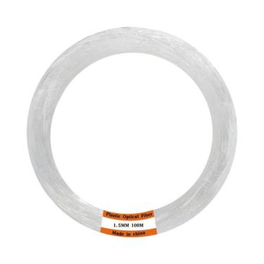 Imagem de Cabo De Fibra Óptica De Plástico PMMA De 50mm De Diâmetro, Luz LED Tra