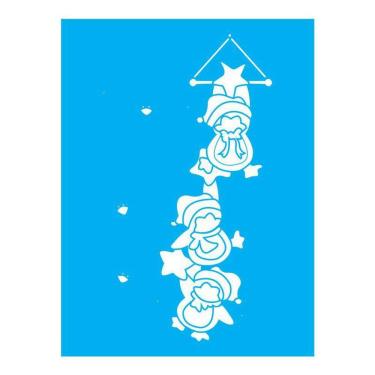 Imagem de Stencil Tamako Natal - 15X20Cm - Ref A3495