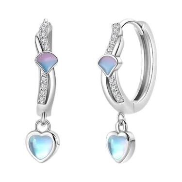 Imagem de Brincos De Estrela Do Mar Coloridos Em Prata Esterlina 925, Joias Fina