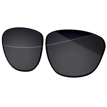 Imagem de Ensky Lentes de reposição HardyShield para óculos de sol Oakley Frogskins OO9013 55 mm - preto coral