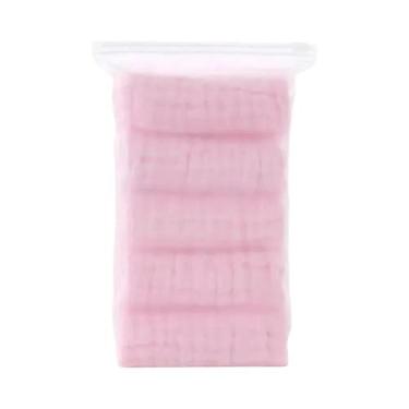 Imagem de Toalhas De Saliva De Algodão Puro Em 6 Camadas Para Bebês, Absorventes