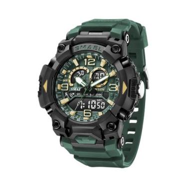 Imagem de Relógio Esportivo À Prova d'Água SMAEL 8099 Com Alarme E Luz Noturna P