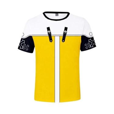 Imagem de Camiseta Masculina, Feminina, Infantil, Kingdom Hearts, Estampada Em 3
