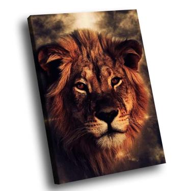 Imagem de Quadro Lion Stronger Br Artes Grande 118x78