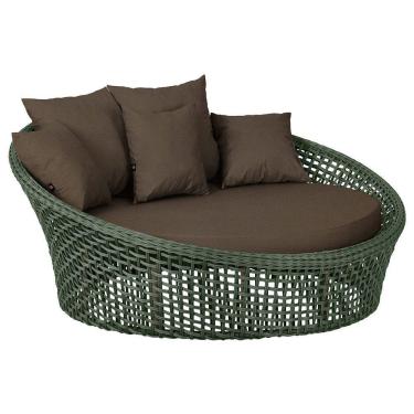 Imagem de Chaise Hungria Pintura Fendi Corda Náutica E9 Trama Original Verde