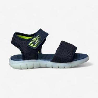 Imagem de Sandália Papete Kidy com Luz Masculina Infantil-Masculino