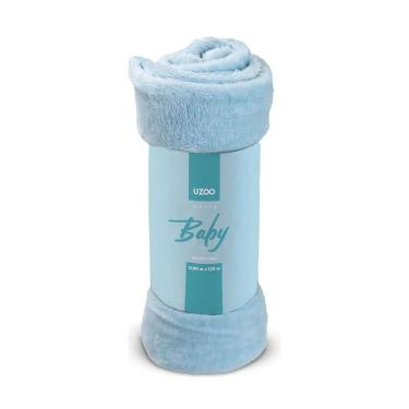 Imagem de Manta Soft De Microfibra Para Bebês 90x110cm - Azul