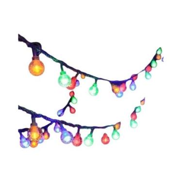 Imagem de Luzes De Fada Românticas LED Em Forma De Bolha De Cristal, Alimentadas