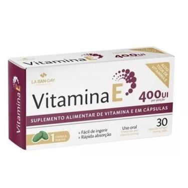 Imagem de Suplemento Vitamina E 400Ui 30Cps Softgel - La San Day - La San-Day