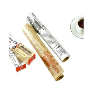 Imagem de Rolo De Papel Antiaderente Absorvente De Óleo Com Cortador Deslizante 