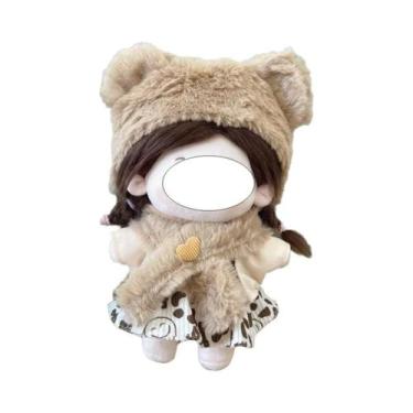 Imagem de Roupas De Boneca De Algodão De 20cm, Vestido Vintage Lolita Fofo Para 