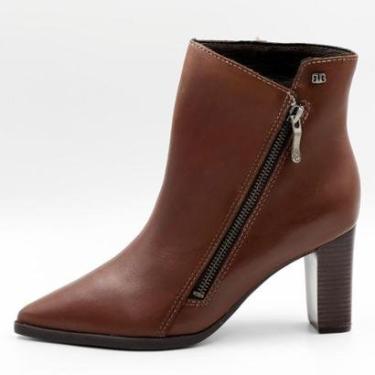 Imagem de Bota Bottero Cano Curto Salto Alto Feminina-Feminino