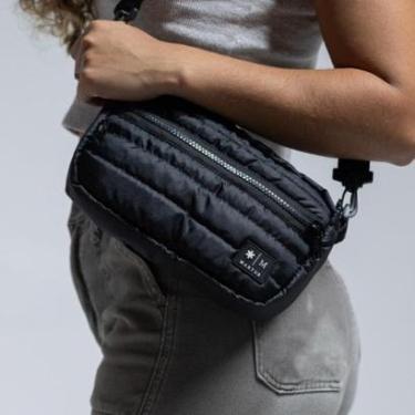 Imagem de Bolsa Feminina  Transversal Nylon Cores Maktub colors perfeita academia casual-Unissex