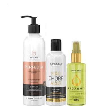 Imagem de Borabella Perfecta 350ml Não Chore 90ml Argan 60ml