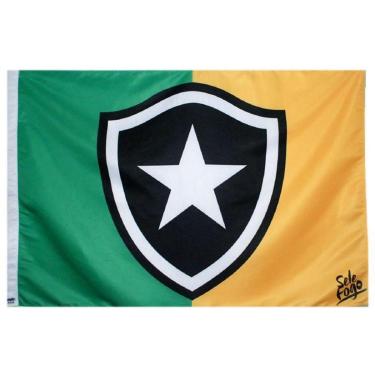 Imagem de Bandeira do Botafogo + Brasil Sublimada 128 x 90-Unissex