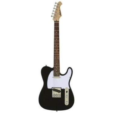 Imagem de Guitarra Aria TEG-002 BLACK - 22 Trastes