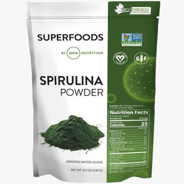 Imagem de Suplemento MRM Nutrition Spirulina em pó 250mL 40 porções-Unissex