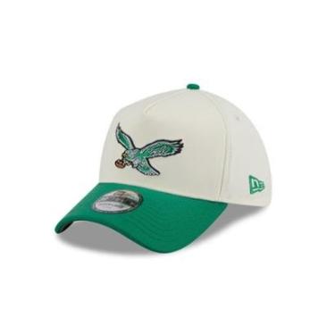 Imagem de Bone New Era  39THIRTY A-Frame  Philadelphia Eagles  Off White-Masculino