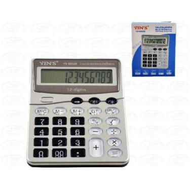Imagem de Calculadora Eletrônica 12 Dígitos De Mesa Original - N/D
