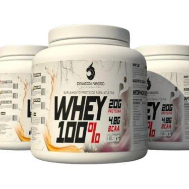 Imagem de Whey Protein Concentrado Premium 20g 1,9 kg Choco Cappuccino - DRAGON 