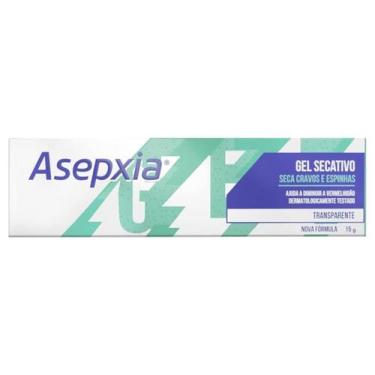 Imagem de Gel Secativo Transparente Asepxia para Cravos e Espinhas 15g