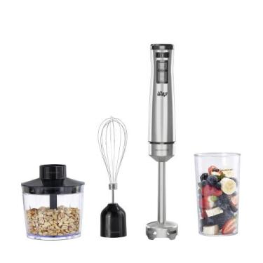 Imagem de Mixer De Alimentos Wap Wb2000 3 Em 1 Inox Preto E Inox 110v, 110V