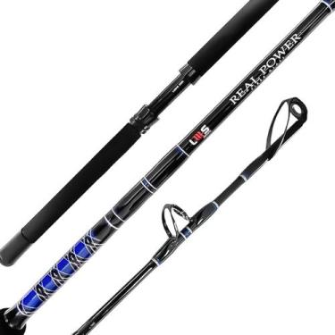 Imagem de Vara Pesca Carretilha Extra Pesada Lumis Real Power 80-160Lbs 1,80m In