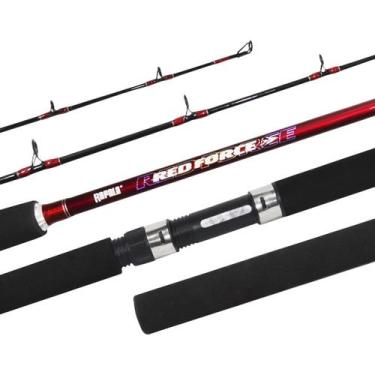 Imagem de Vara Pesca Molinete Extra Pesada Rapala Red Force 180XH 1,80m 30-60 Lb