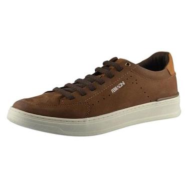 Imagem de Sapatenis Masculino Conforto Moderno Casual Gold Ferracini, Chocolate,