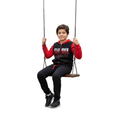 Imagem de Conjunto Moletom Infantil com Capuz 10 ao 14 Inverno Menino