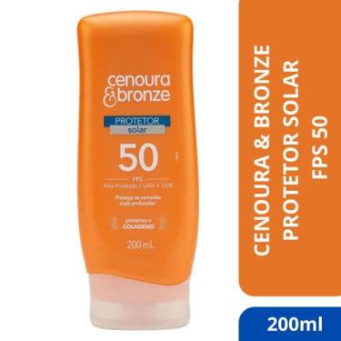 Imagem de Protetor Solar Cenoura & Bronze  Com Cor Fps 30 - 200ml - Cenoura e Br