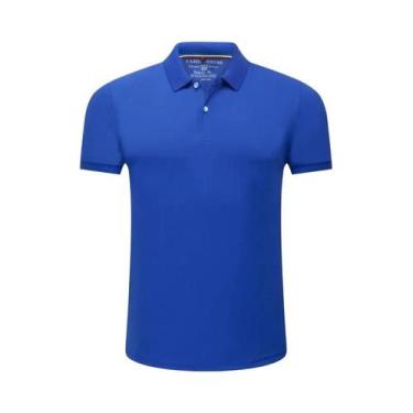Imagem de Camisas Polo Masculinas De Manga Curta, Casuais, Em Cores Sólidas, Mod