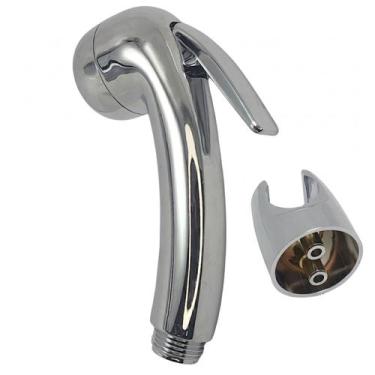 Imagem de Duchinha Gatilho Ducha Higiênica Cromado 1/2 c/Suporte BRV - 3200CRCR