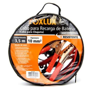 Imagem de Cabo de Transferência  de Carga Foxlux Bateria Carro