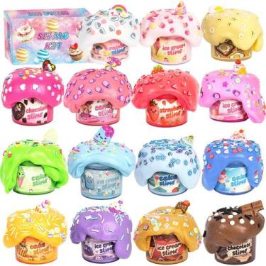 Imagem de Kit de Slime Butter KMBTQRE com 15 Unidades para Crianças