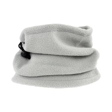 Imagem de Cachecol Ajustável Unissex Em Fleece Polar Para Inverno, Protetor De O
