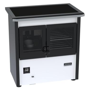 Imagem de Fogao a Pellets Venax n 1 Le Corbusier Branco 220V