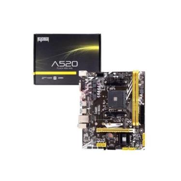 Imagem de Placa Mãe Ryzen A520 Am4 Amd Hdmi Ddr4 16gb 6 Gb Usb 3.0 - Keedi